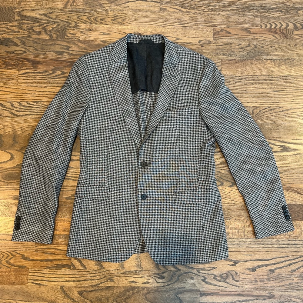 Hugo Boss Houndstooth Sport Coat | Size 42R